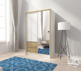 Garderobenschrank mit Schiebetüren Sara 130
